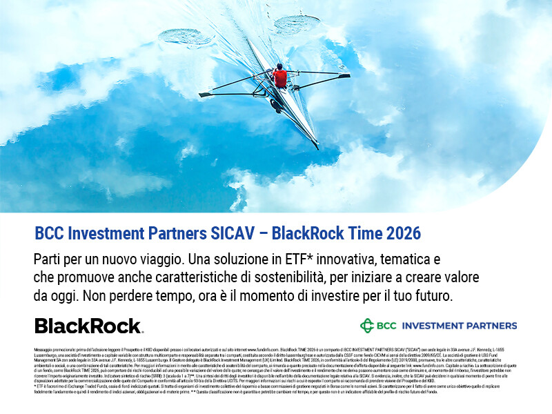 Investimenti: Black Rock TIME 2026, il momento di cominciare il viaggio è ora