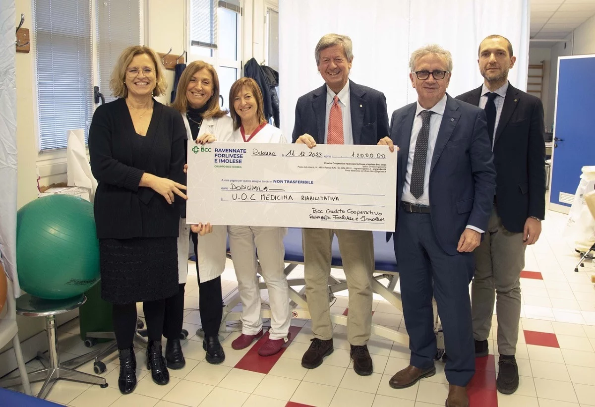 LA BCC dona 12.000 euro all'Ospedale di Ravenna