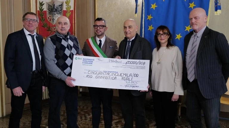 LA BCC dona 55.000 euro per la palestra forlivese di Via Isonzo